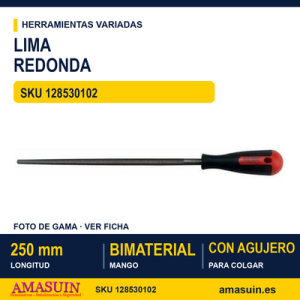 Lima redonda FLRD10 - 250mm