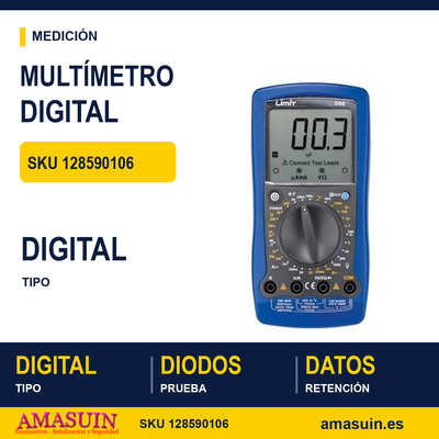 Multímetro Limit 500 1 Multímetro Limit 500