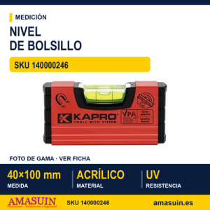 Nivel de Bolsillo Manual 246