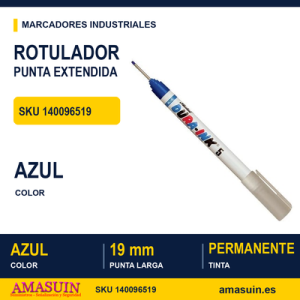 Rotulador de Punta Micro Extendida Dura-Ink 5 Azul