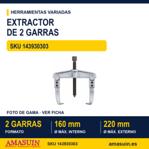 Extractor de 2 Garras SP2215 - 160-220MM
