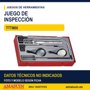 JUEGO DE HERRAMIENTAS DE INSPECCION TTTM08