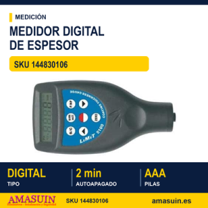 Comprobador de Espesor Digital 5100