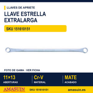 Llave Estrella Extra Larga 63113FL - 11X13