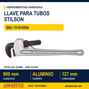 Llave para Tubos Stilson de Aluminio 36" PW36A