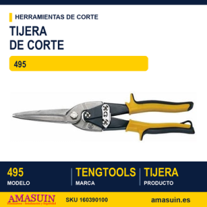 Tijera de Hoja Extralarga 495