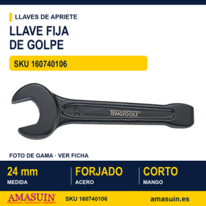 Llave Fija de Golpe 902024 - 24mm