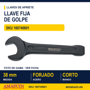 Llave Fija de Golpe 902038 - 38mm