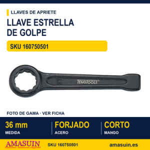 Llave de Estrella de Golpe 903036 - 36MM