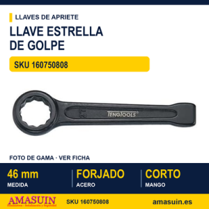 Llave de Estrella de Golpe 903046 - 46MM