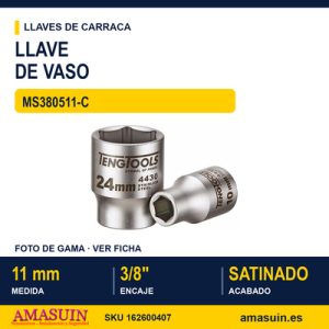 Llave de Vaso de 3/8" MS380511-C 11MM