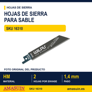 BLI.SIERRA SABLE 2 HOJAS S518EHM L.95MM