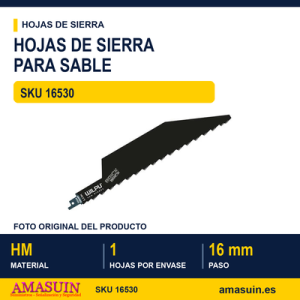 BLI.SIERRA SABLE 1 HOJA LADRILLO L.300MM (16530)