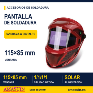 Pantalla Soldadura VarioProtect Panorama-W Digital TC.