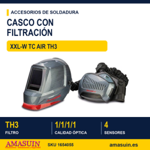 Casco Soldadura VarioProtect XXL-W TC Air TH3 con Filtración