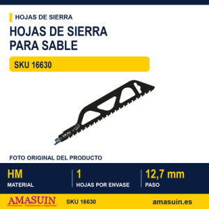 BLI.SIERRA SABLE 1 HOJA S1243HM L.305MM