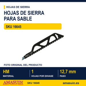 BLI.SIERRA SABLE 1 HOJA S2243HM L.455MM