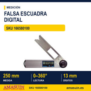 Falsa Escuadra Digital 250 mm