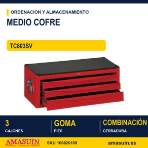 Medio cofre 3 cajones TC803SV
