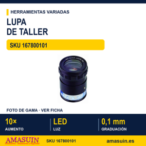 LUPA TALLER 10x25 mm