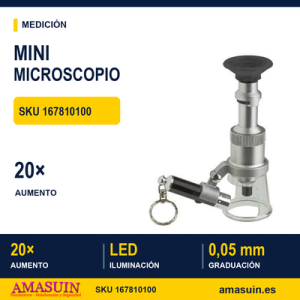 MINI MICROSCOPIO x20