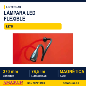 Lámpara Led de cuerpo Flexible 587M