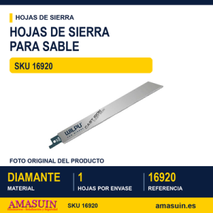 BLI.SIERRA SABLE 1 HOJA DIAMANTE L.180MM