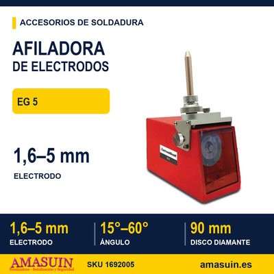 Afiladora Electrodos de Tungsteno EG 5. 1 Afiladora Electrodos de Tungsteno EG 5.