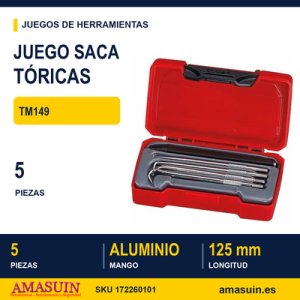 Juego de Saca Tóricas TM149 - 5 piezas