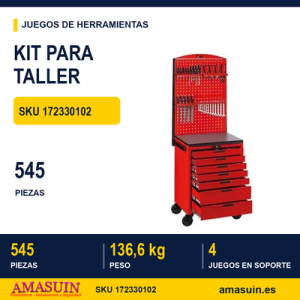 KIT PARA TALLER TCMM545N 545 PZAS TCMM545M