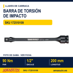 Barra de Torsión de Impacto ½” 923090 - 90NM