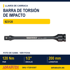 BARRA DE TORSION IMPACTO 1/2" 923120 - 120NM