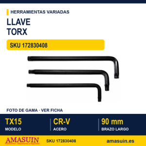 LLAVE TORX TX15 320015
