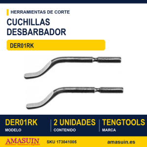 PACK DE 2 CUCHILLAS DESBARBADOR DER01RK RECAMBIO CUCHILLAS DESBARBADOR DER01RK (PACK 2)