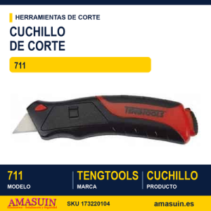 Cuchillo con cuchilla de retorno automático 711