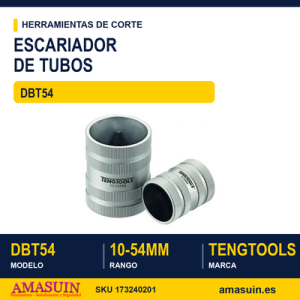 Escariador de Tubos de Aluminio DBT54 10-54MM