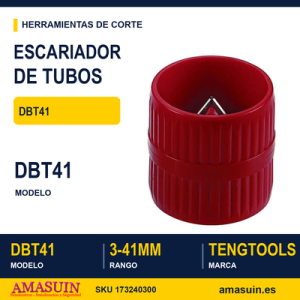Escariador de Tubos de Plástico DBT41 3-41MM