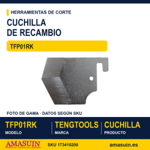 CUCHILLA DE RECAMBIO PARA CORTADOR DE TUBOS TFP01RK RECAMBIO CUCHILLA CORTADOR DE TUBOS TFP01RK