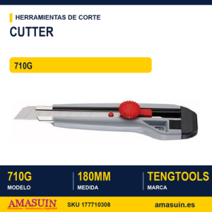 CUTTER PLÁSTICO 710G - 180MM