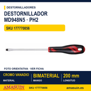 Destornillador con Boca PH2 X 200 MD948N5