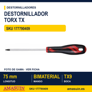 Destornillador de Boca TX-9 MD909TN - 75 mm