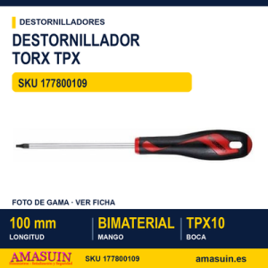 Destornillador de Boca TPX10 MD610TPN - 100mm