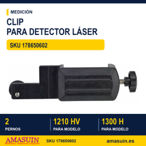 Clip para detector láser