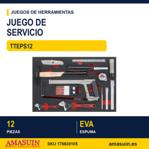 JUEGO DE SERVICIO TTEPS12 - 12 piezas