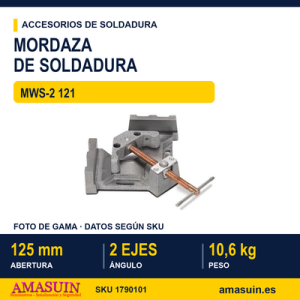 Mordaza MWS-2 121 de Ángulo de 2 Ejes.