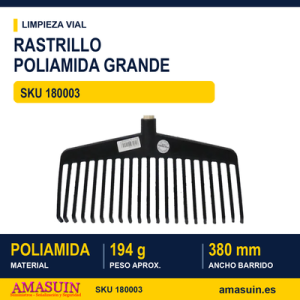 Rastrillo Poliamida Grande