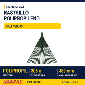 Rastrillo Polipropileno