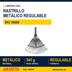 Rastrillo Metálico Regulable