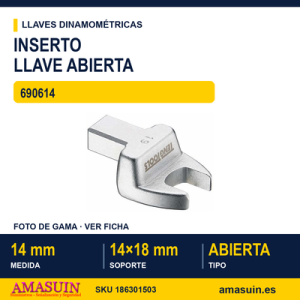 INSERTO LLAVE FIJA 690614 - 14MM
