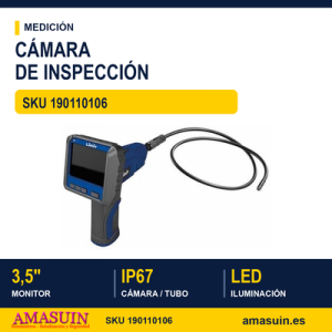 .CAMARA INSPECCION SIN CABLES COLOR 3.5"